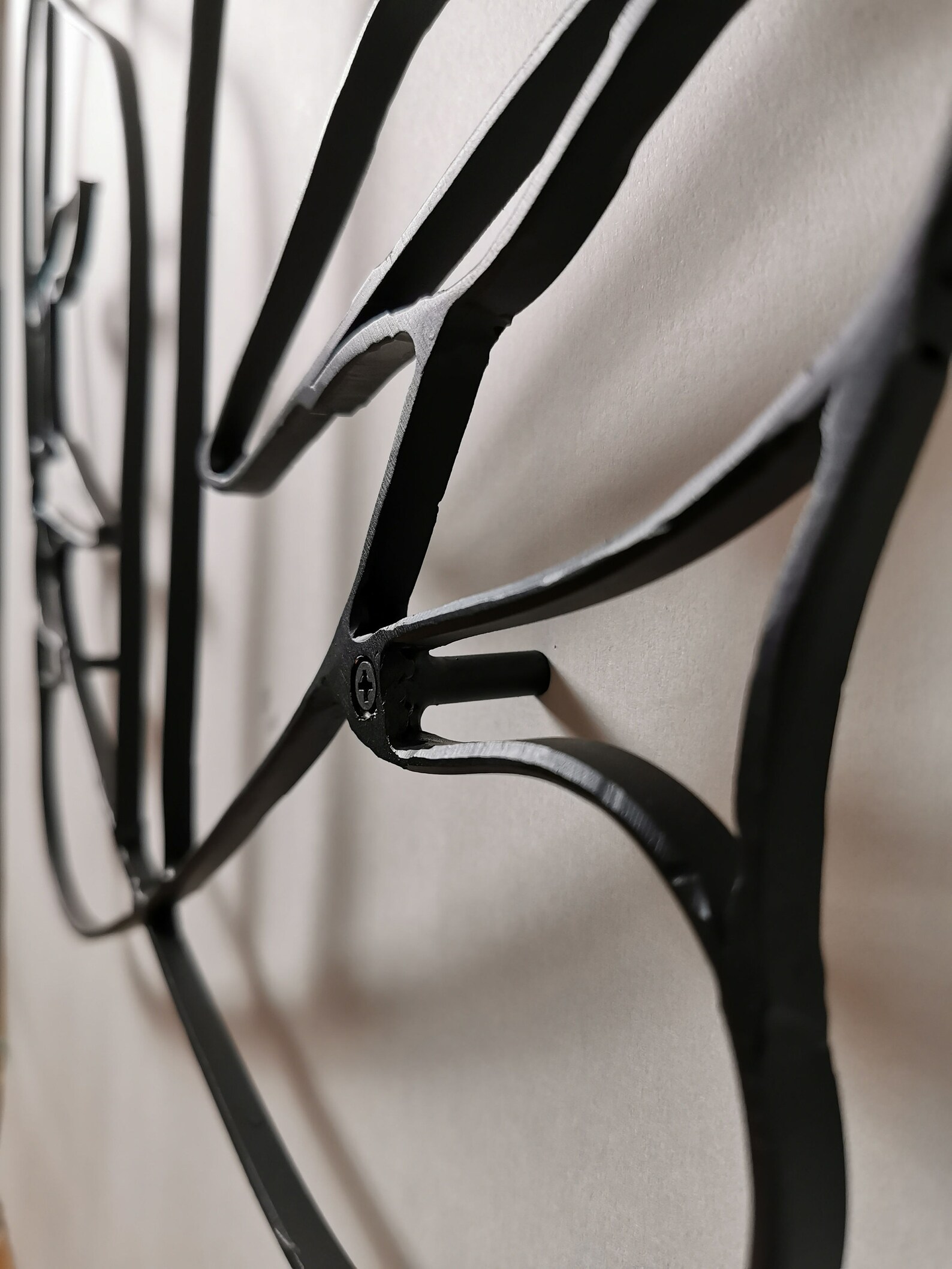 Metal Wall Art roza Modern Abstract Art Abstract Etsy