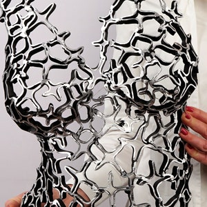 Metal Wall Art Original Sculpture Female Torso 3D Wall Art - Etsy