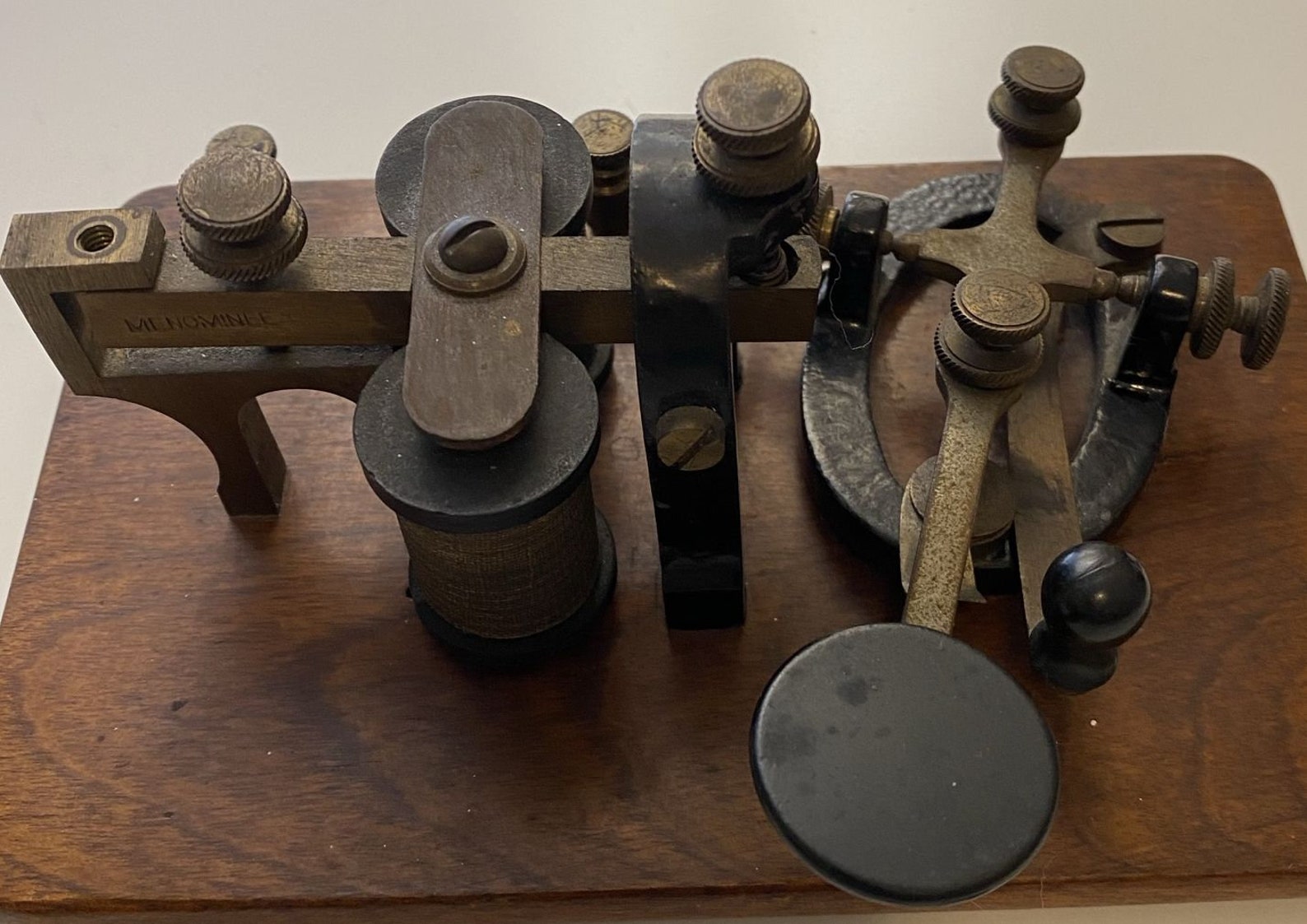 Antique Telegraph Key And Sounder Very Rare Reduced Etsy
