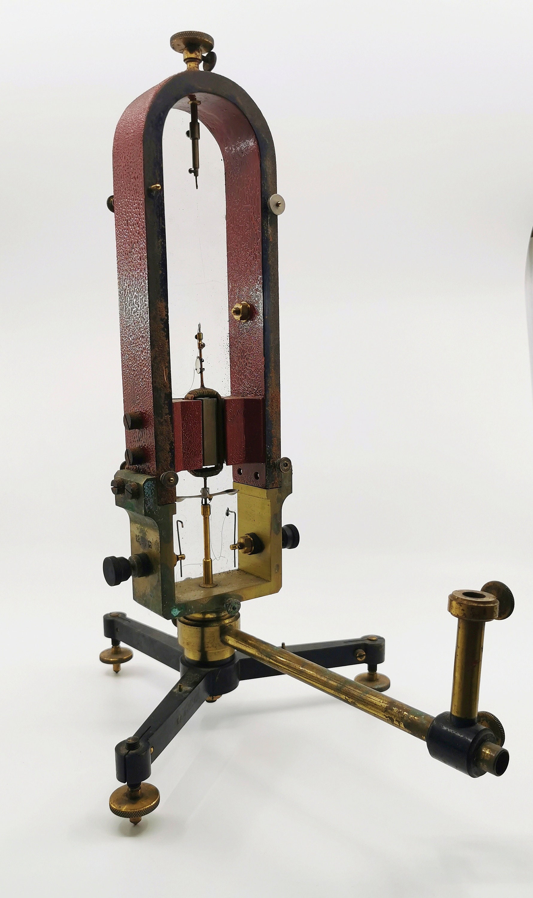 Antique 1900s Electrical Instrument Galvanometer Max Kohl A.G Chemnitz ...