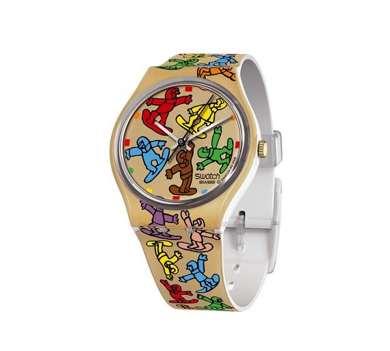 Vintage Swatch Watch Ted Scapa Special Limited Edition 999 Etsy