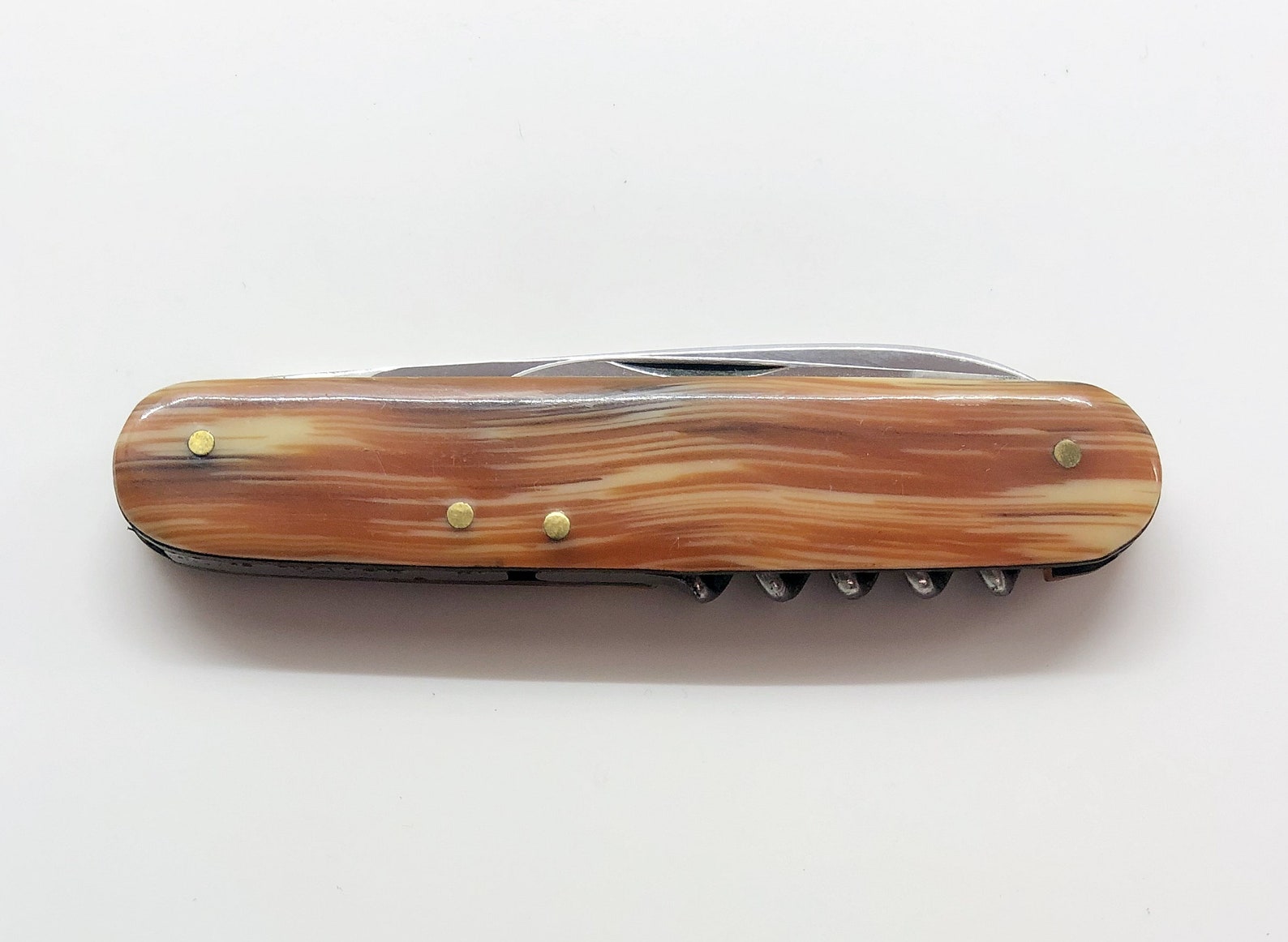 Vintage German Pocket Knife Omegawerk Folding Knife Perfect Etsy