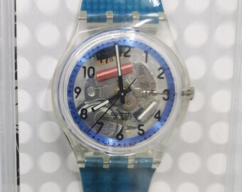Rare Vintage Swatch Watch, Dream Of Atom (Freeride), New, Unworn in Original Box