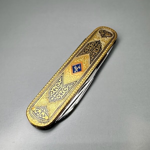 Vintage German Pocket Knife, AGFA Solingen Folding Knife, Gift for Him