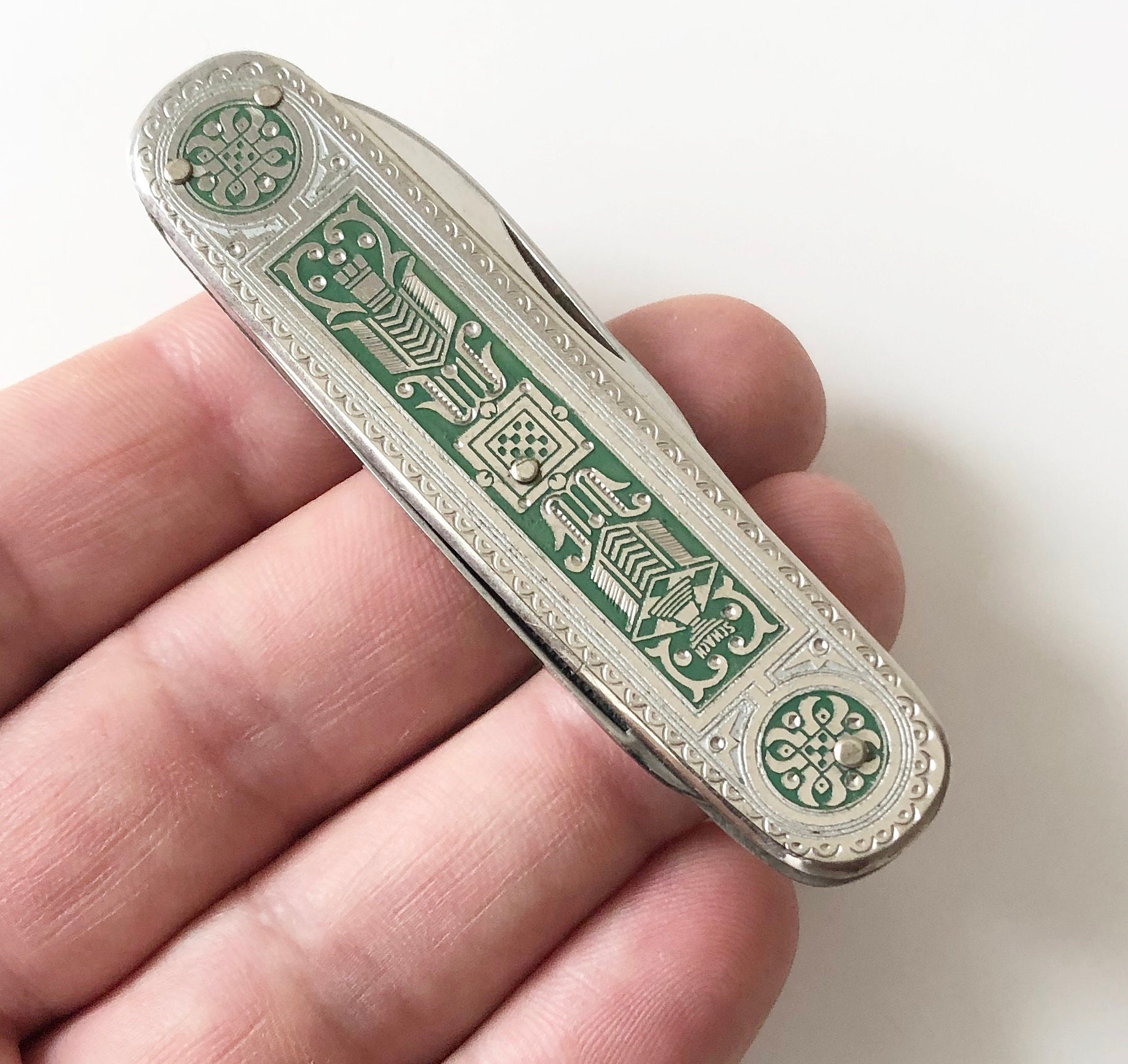 Vintage German Pocket Knife Folding Knife Gift for Him Etsy