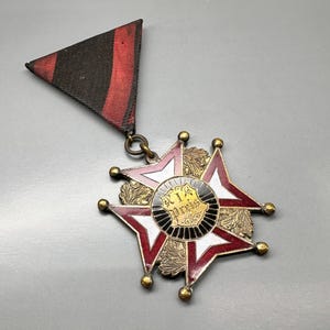 Antique German Cycling Trophy Award Medal Schmalkalden 1891 1st Prize
