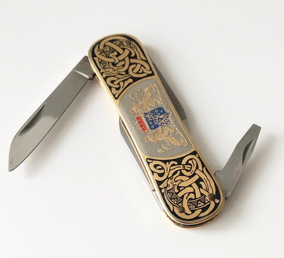 Vintage Pocket Knife EKA Sweden Folding Knife Perfect Gift Etsy