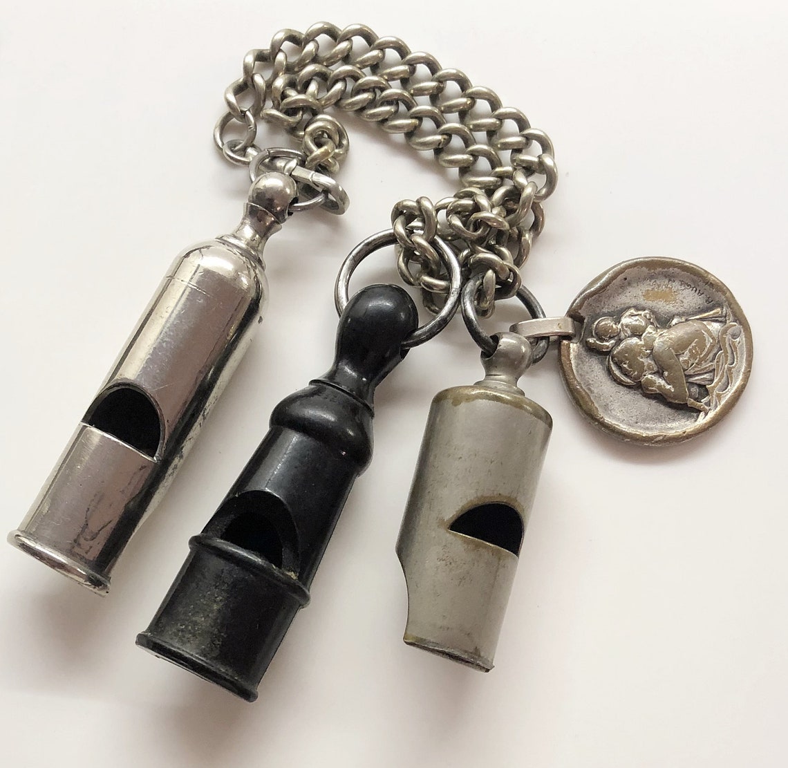 Vintage Whistle Collection Whistle Lot 3 X French Whistles | Etsy