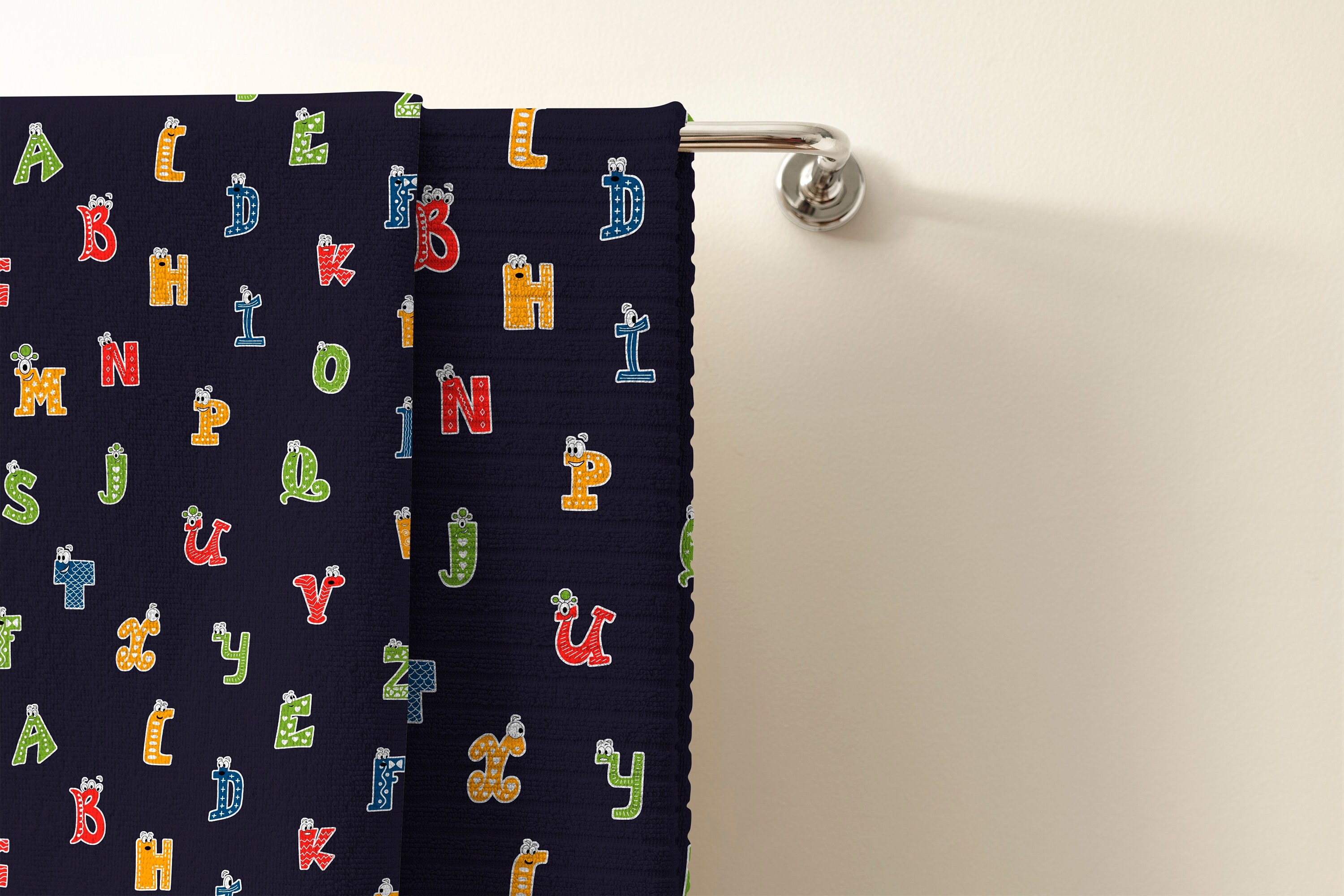 Alphabet Front Capital Letters Seamless Pattern, Sublimation Pattern ...