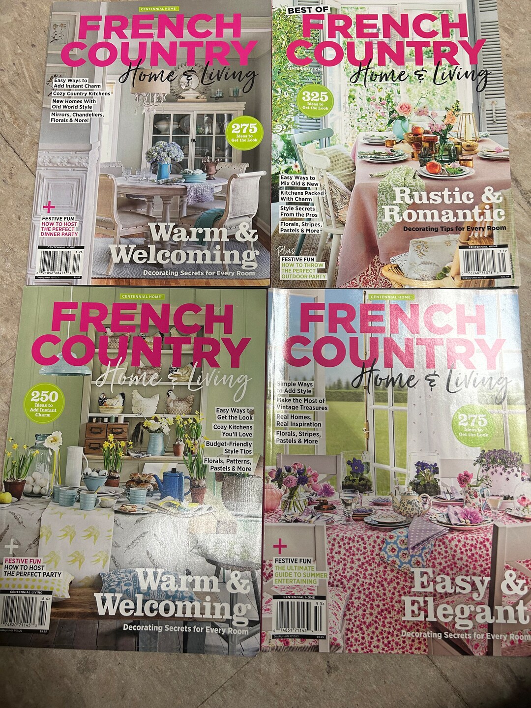 Centennial Home French Country Home and Living Combo NEW Etsy