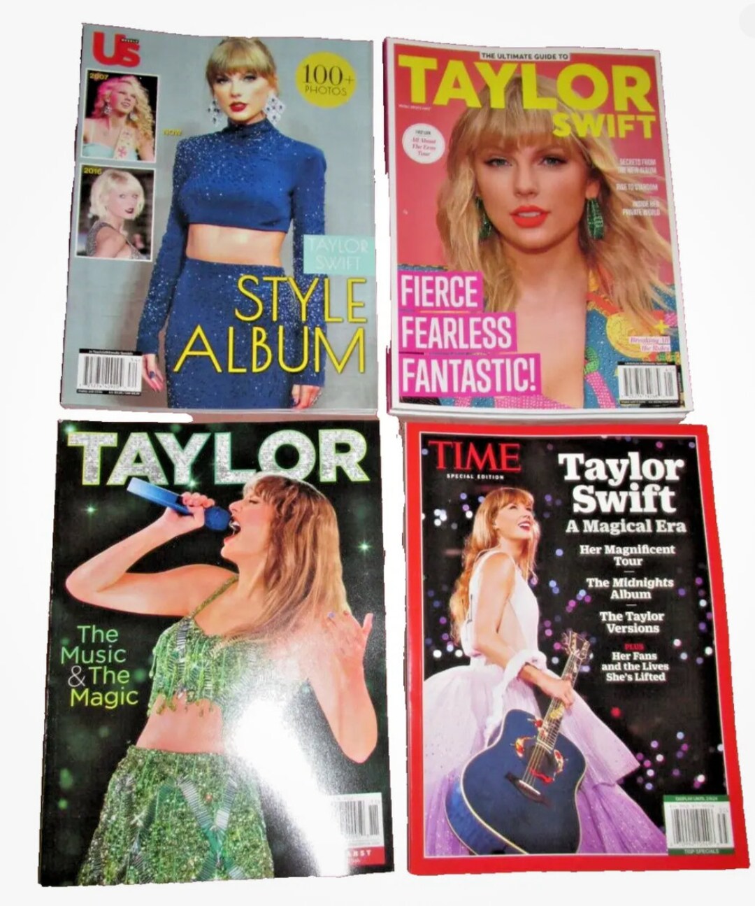 New Mixed Lot of 4 Taylor Swift Magazines 2023 2024
