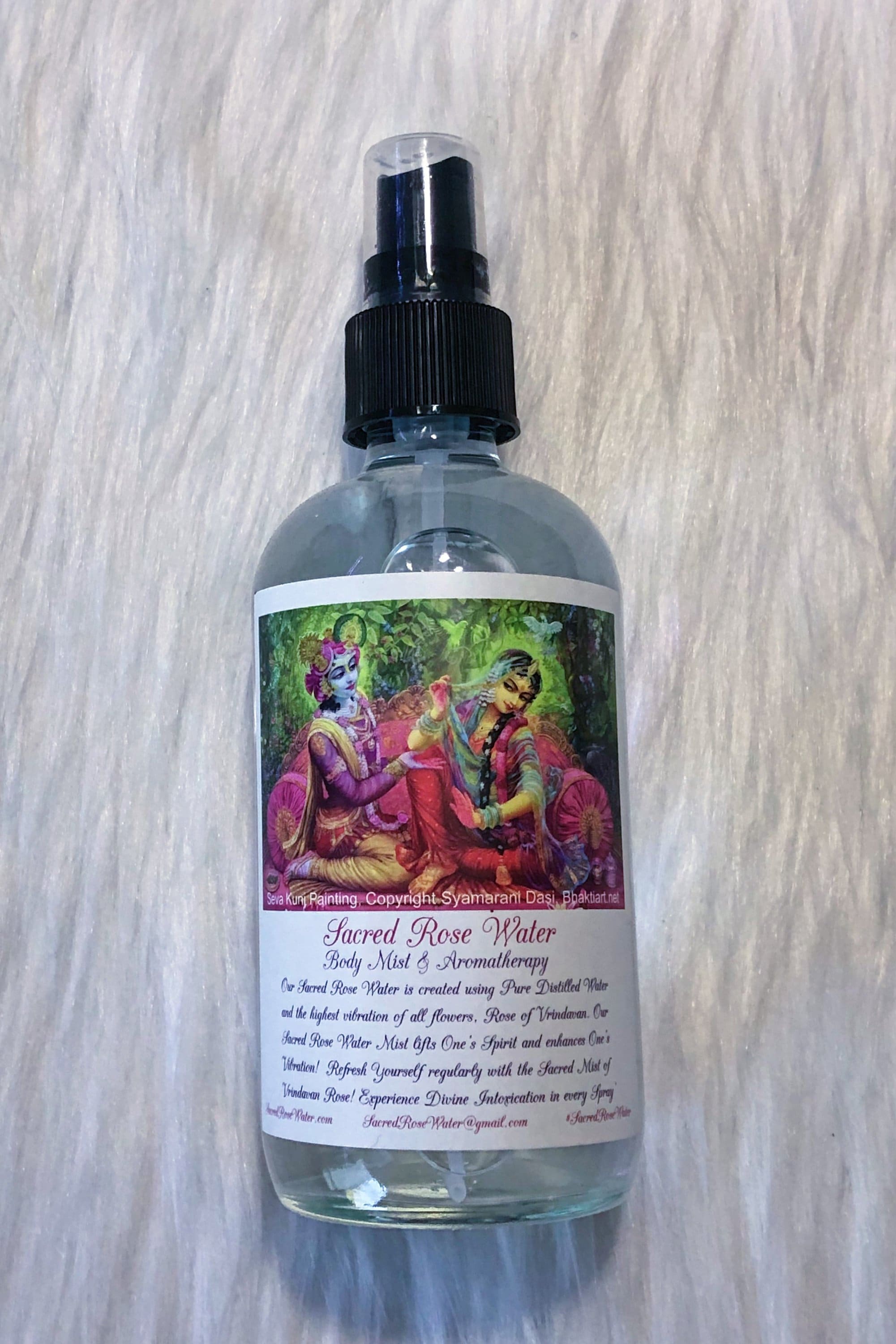 Sacred Rose Water Spray Face Toner Mist Facial Care Rose Essence - Etsy