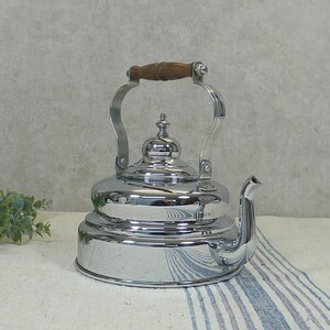 SUS kettle, kettle, tea kettle - flat bottom - made in Germany