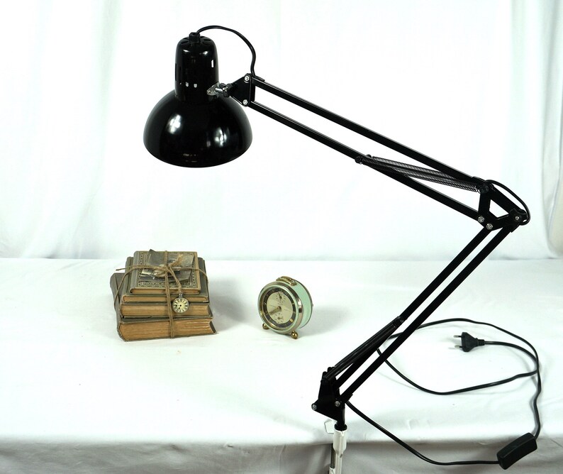 Vintage Lamp Desk Work 70s 80s