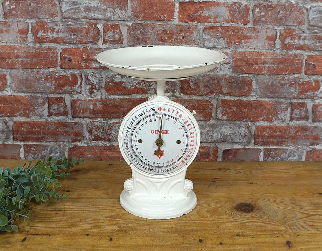Old Ginge Scale, Plate Scale, Household Scale - Kitchen Decoration From ...