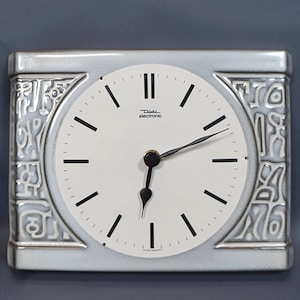 Diehl orologio da parete, orologio da cucina - ceramica - anni &#39;60 - made in Germany