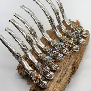 Sterling Silver Dragon Pipe