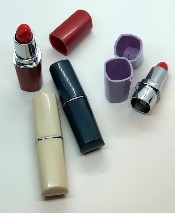 Secret Lipstick Shaped Stash Medicine Pill Pills Box Holder Etsy