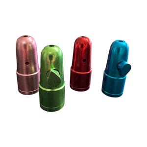 Mini aluminium kruidenschudders: lekvrije kruidendispensers voor op reis