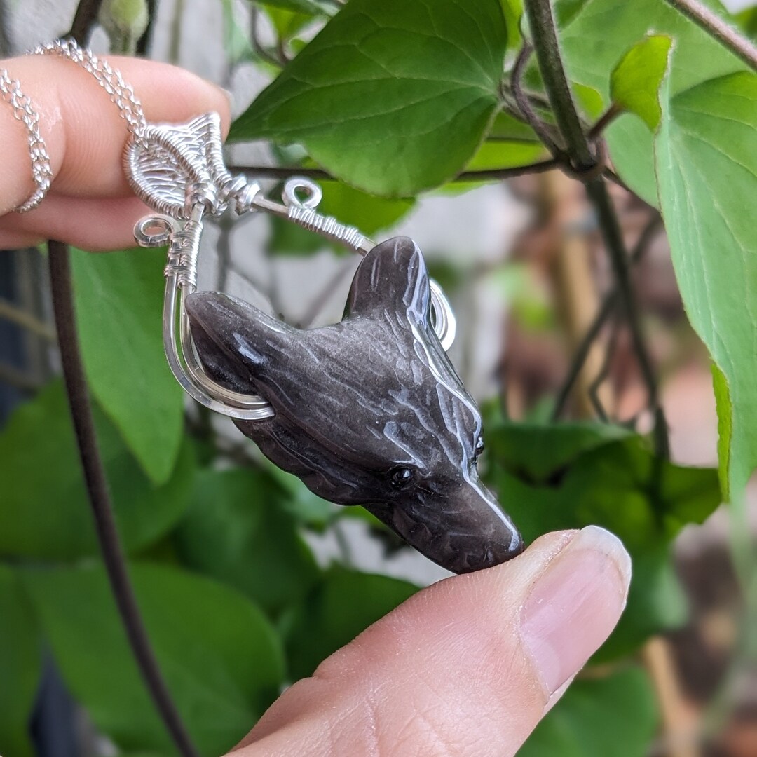 Olivenorma Obsidian Wolf Bracelet main image 1