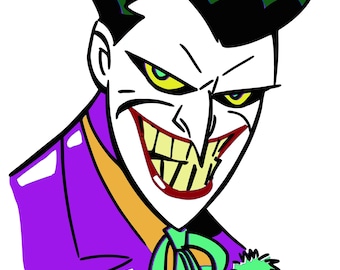 Joker stencil | Etsy