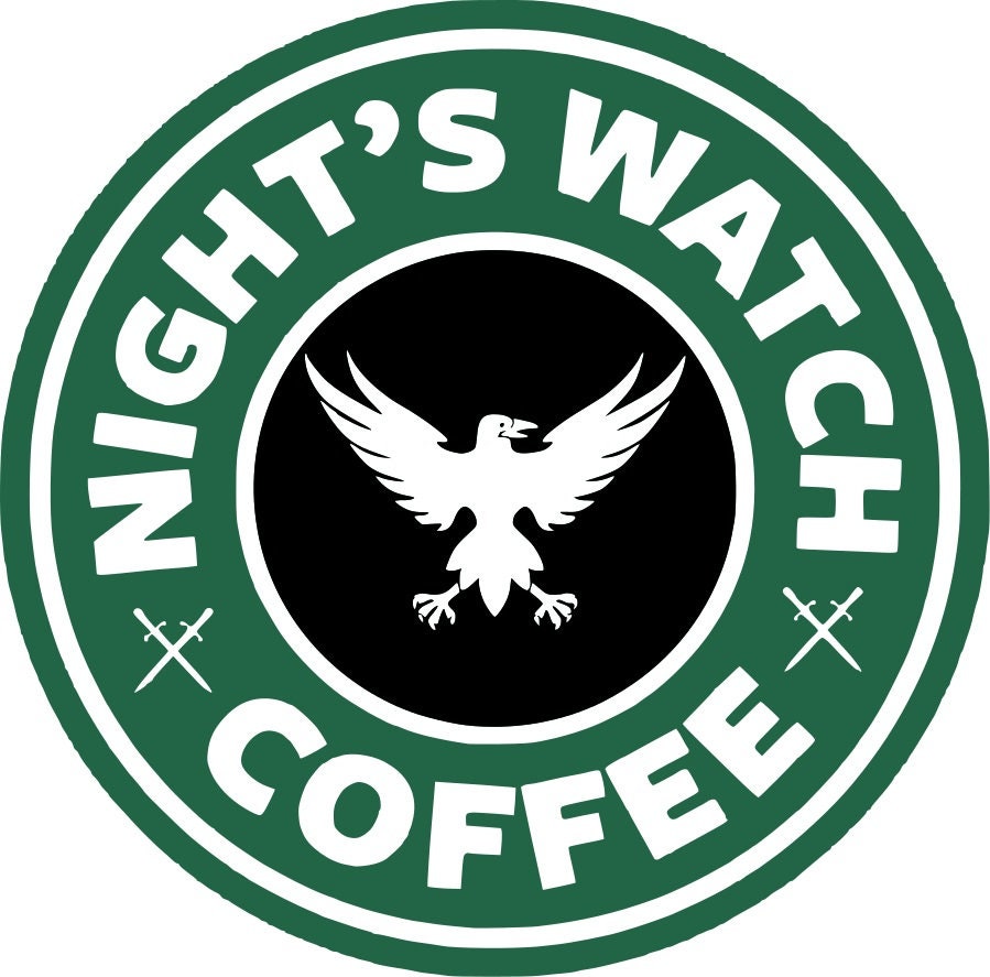 Download Starbucks Game Of Thrones Jon Snow Night's Watch Coffee | Etsy