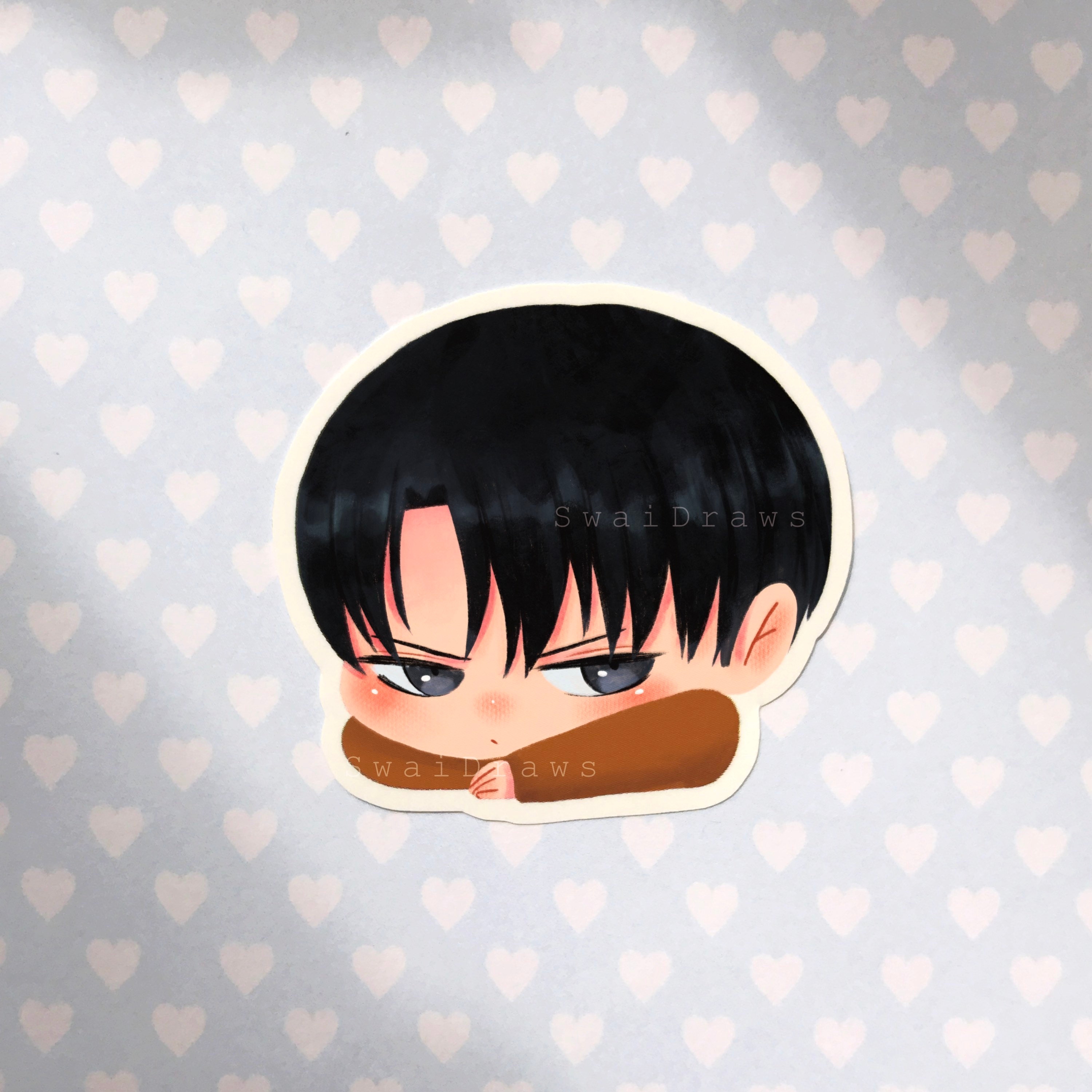 Cute Chibi Levi Sticker Attack On Titan Etsy Canada