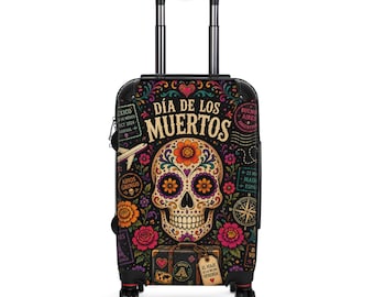 Día de los Muertos Sugar Skull Resväska | Bagage, resväska
