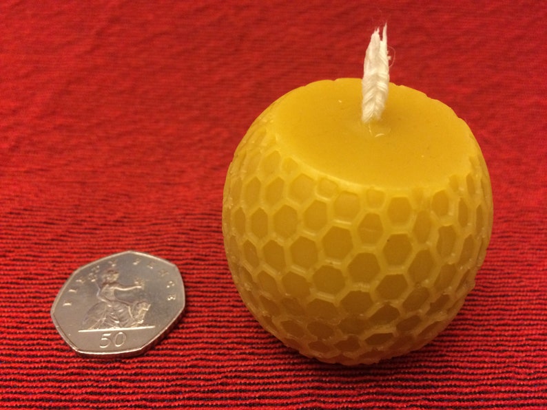 Pure 100 Beeswax Candle Etsy