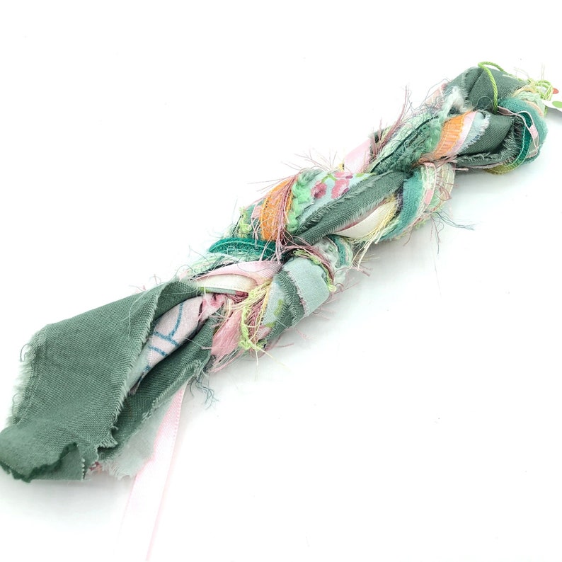 Fiber arts bundle 17x1yrds novelty yarn with fabric ribbons Etsy