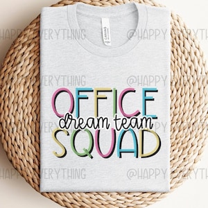 Office Squad Dream Team PNG File, Digital Download