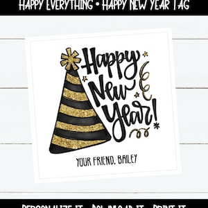 Happy New Year Tags