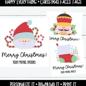 Weihnachts-Gesichter-Anhänger