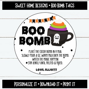 Boo Bombe Hot Cocoa Lehrer Anhänger