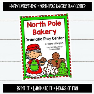 North Pole Bakery Dramatic Play Center