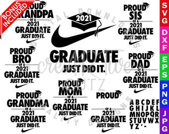 Download Nike Graduation Svg Etsy