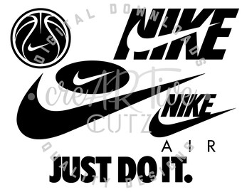 Download Nike Just Do It Swoosh Logo Cricut Cutter Svg Eps Dxf Pdf ...