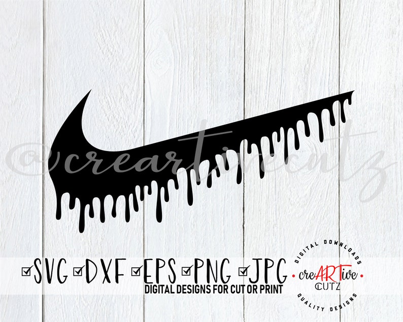 Nike Drip SVG Nike SVG Just Do It Nike Cut File Vector | Etsy