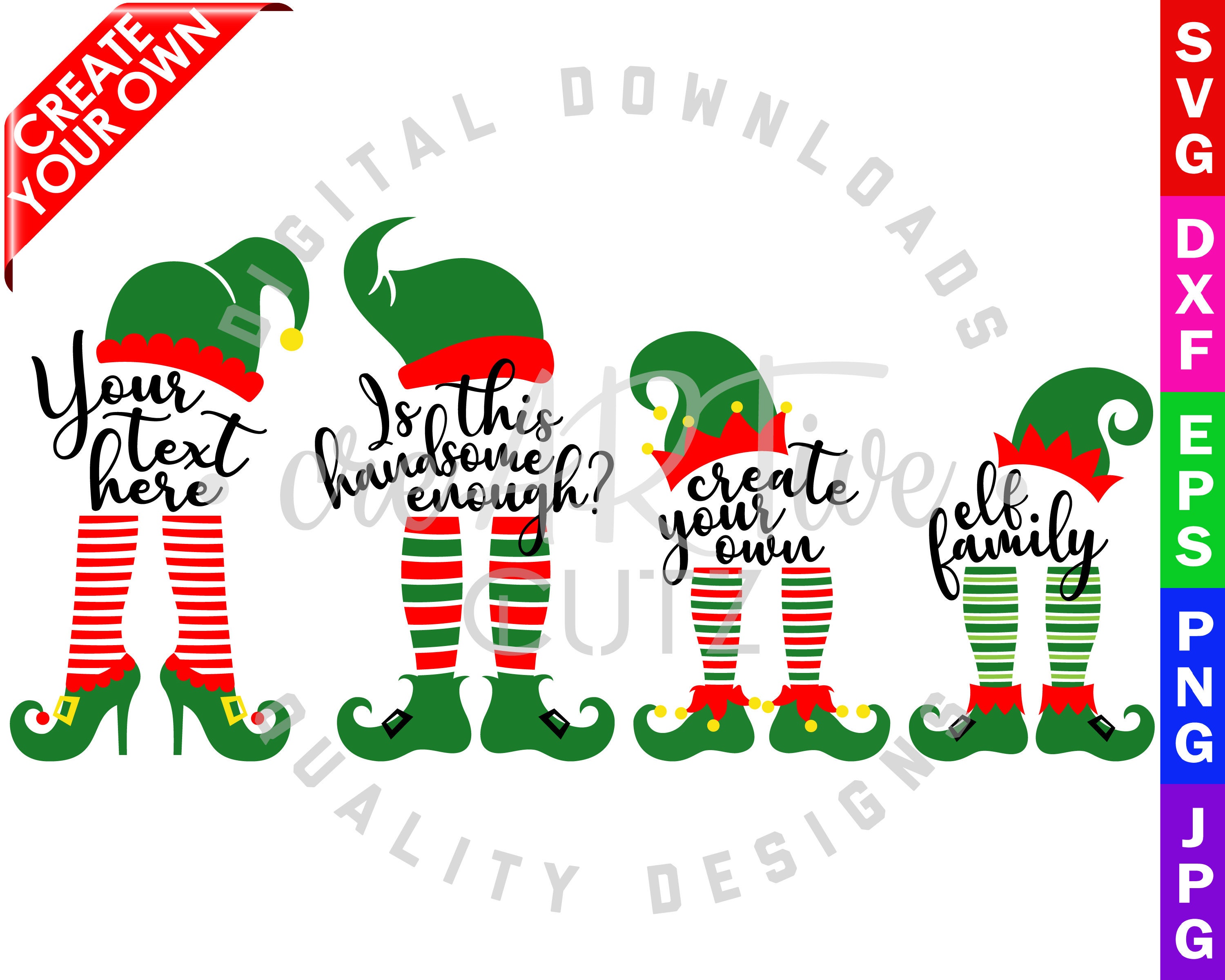 Free Free 52 Family Elf Svg SVG PNG EPS DXF File