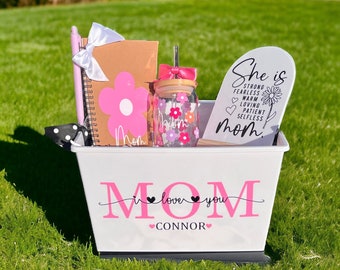 Personalized Gift Basket for Mom, Mom Gift for Mothers Day, Mom Gifts, Mom Gift Personalized, Mothers Day Gift  Mom, Mothers Day Gift Ideas