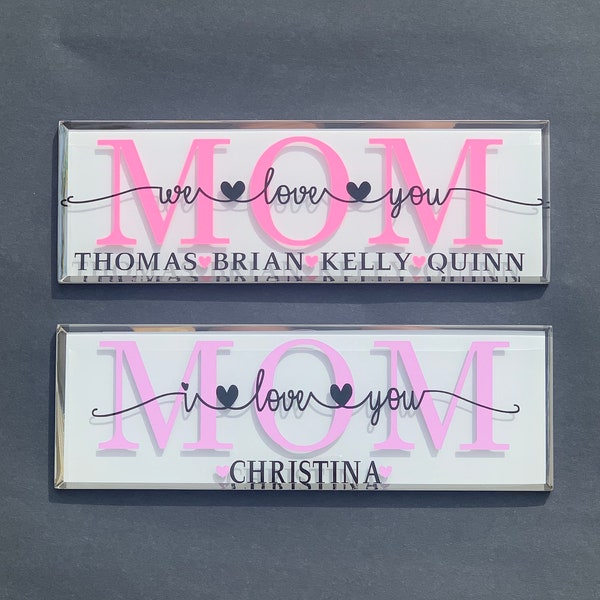 Gift for Mom, Personalized Mothers Day Gift for Mom, Gift for Grandma, Birthday Gift for Mom, Personalized Sign for Mom or Grandma