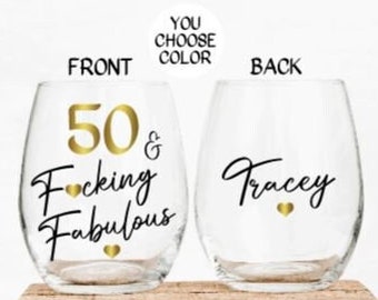 50th Birthday Gift for Her, 50th Birthday Gifts for Women, Funny 50th Birthday Gifts, Personalized 50th Birthday Gift for her