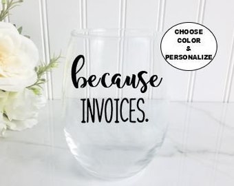Gifts for CPA, Gift for Accountant, Gift for Bookkeeper , Gifts for Office Manager, Accounting Gifts, Finance Gifts, Wine Glass
