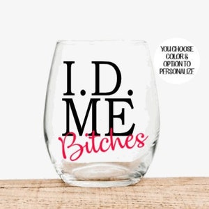 21st Birthday Gift, Gift for 21st Birthday, 21st Birthday Gift for Her Personalized, Gift for 21 year old Girl, 21st Birthday Wine Glass,