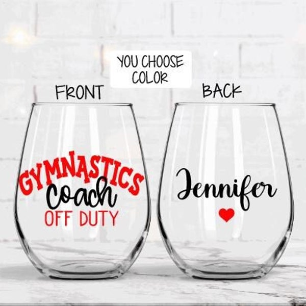 Gymnastics Coach Gift, Gymnastics Coach Tumbler, Gymnastics Coach Gift, Gift for Gymnastics Coach, Personalized Gymnastics Coach Off Duty