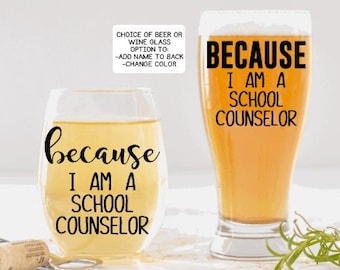 School Counselor Gift, Gift for School Counselor, School Psychologist Gift, Personalized Gifts, Christmas Gifts, Counselor Appreciation