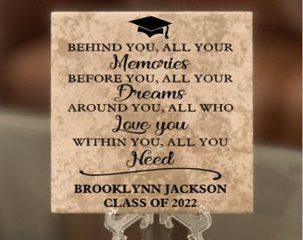 Graduation Gift, Gifts for Graduation, Personalized Graduation Plaque, Graduation Gift for her, Graduation Gift for Him, Graduation