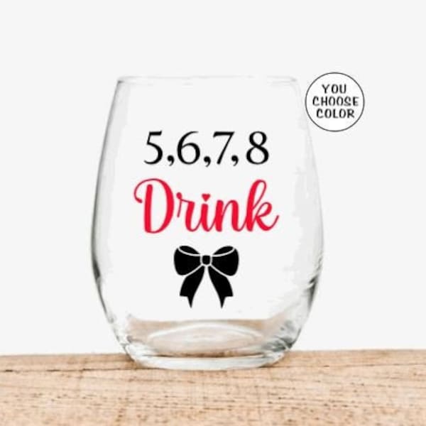Dance Teacher Gift, Cheerleading Coach Gift, Dance Coach Gift, Dance Mom Gift, Cheer Mom Gift, Funny Wine Glasses, Dance Competition Gifts
