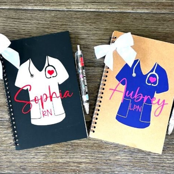 Nurse Gifts, Nurse Gifts for Women, Nurse Gifts for Graduation, Personalized Notebook for Nurse, Nurse Gift Ideas, Nurses Week Gifts