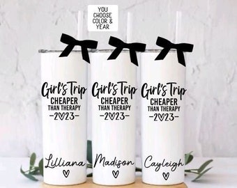 Girls Trip Gifts, Girls Trip Tumbler, Girls Weekend Gifts, Girls Weekend Gifts, Girls Trip Gifts Ideas, Personalized Tumblers, Girls Trip